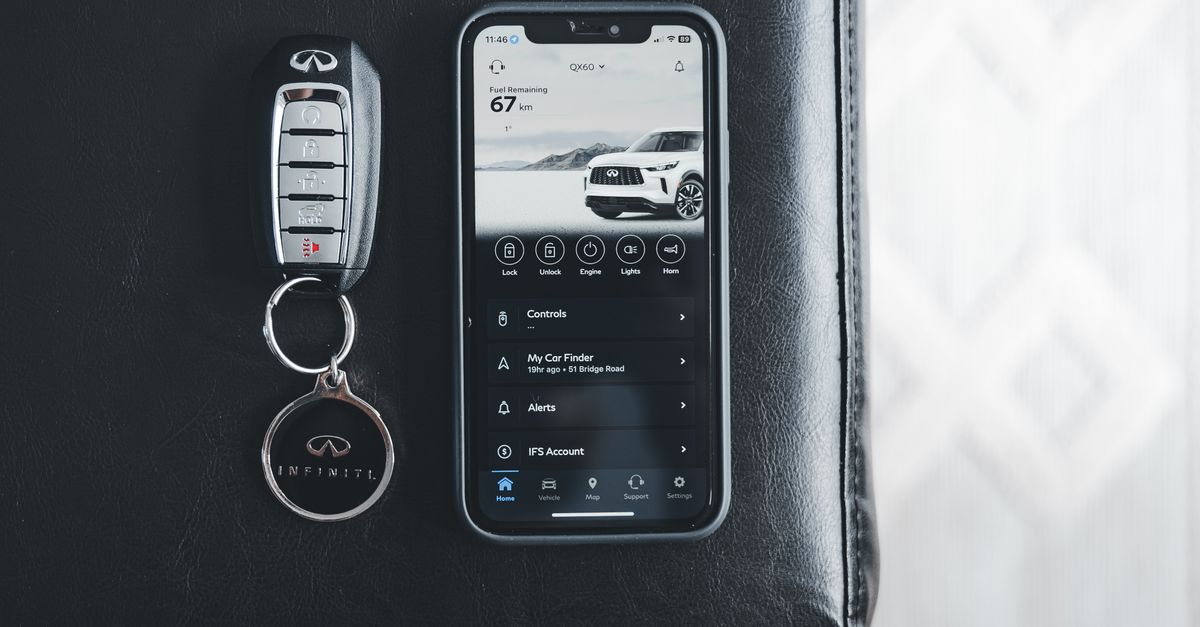Nissan car key fob — Green Brook Township Locksmith