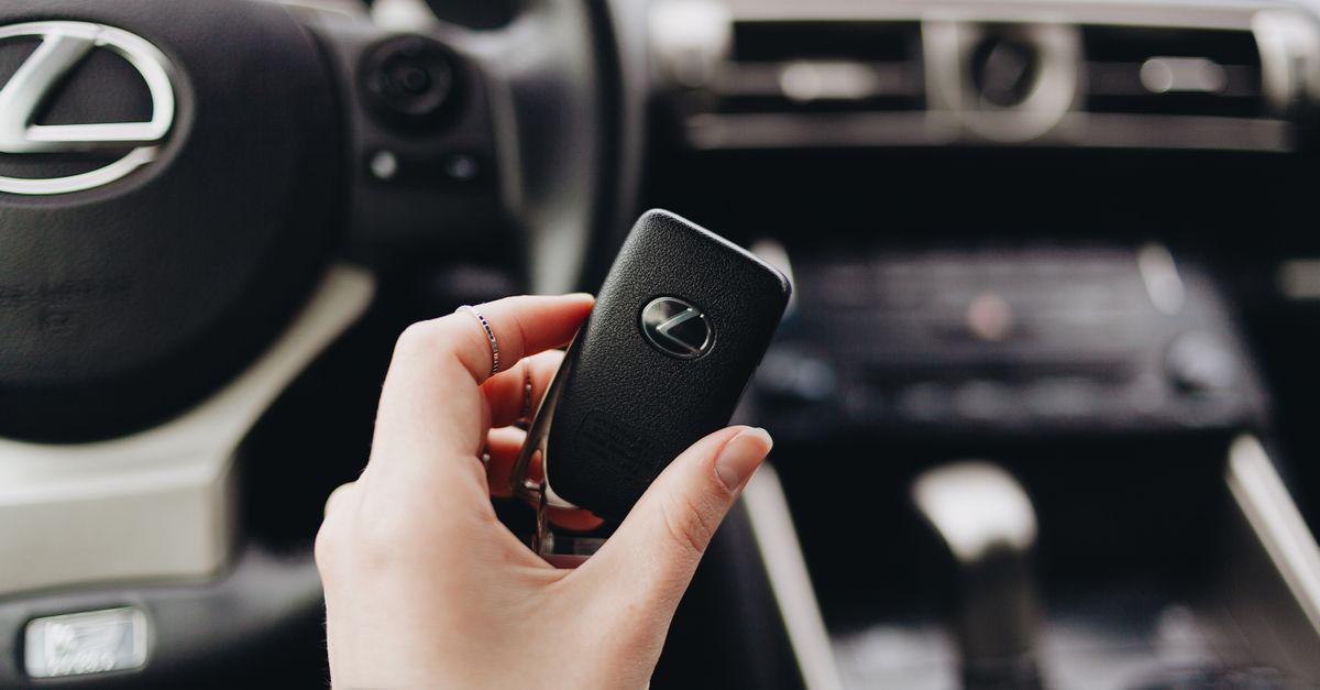 Toyota car key fob — Green Brook Township Locksmith